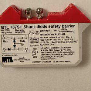 Safety barrier MTL 787S+ 4-20mA Part No: 0642-0010